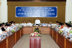 Thủ tướng chỉ đạo tháo gỡ khó khăn cho thị trường bất động sản